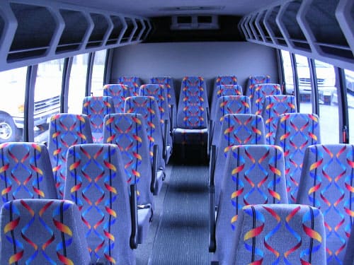 Henderson 15-35 Passenger Minibuses Interior