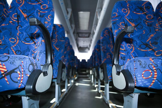 Henderson 47-56 Passenger Charter Buses Interior